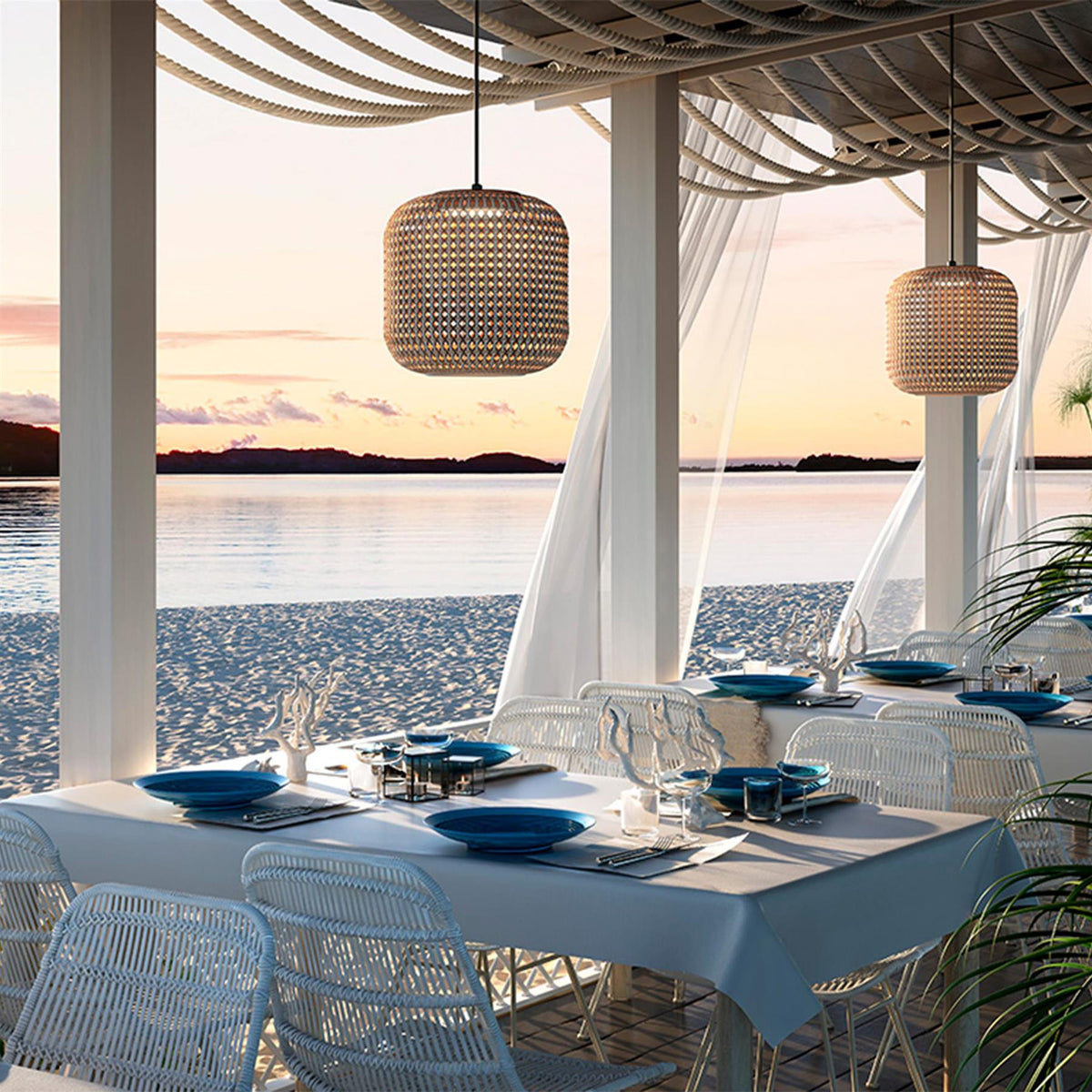 Bover Nans S Outdoor Pendant Light