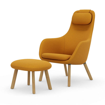 Vitra Hal Lounge Chair with Loose Seat Cushion