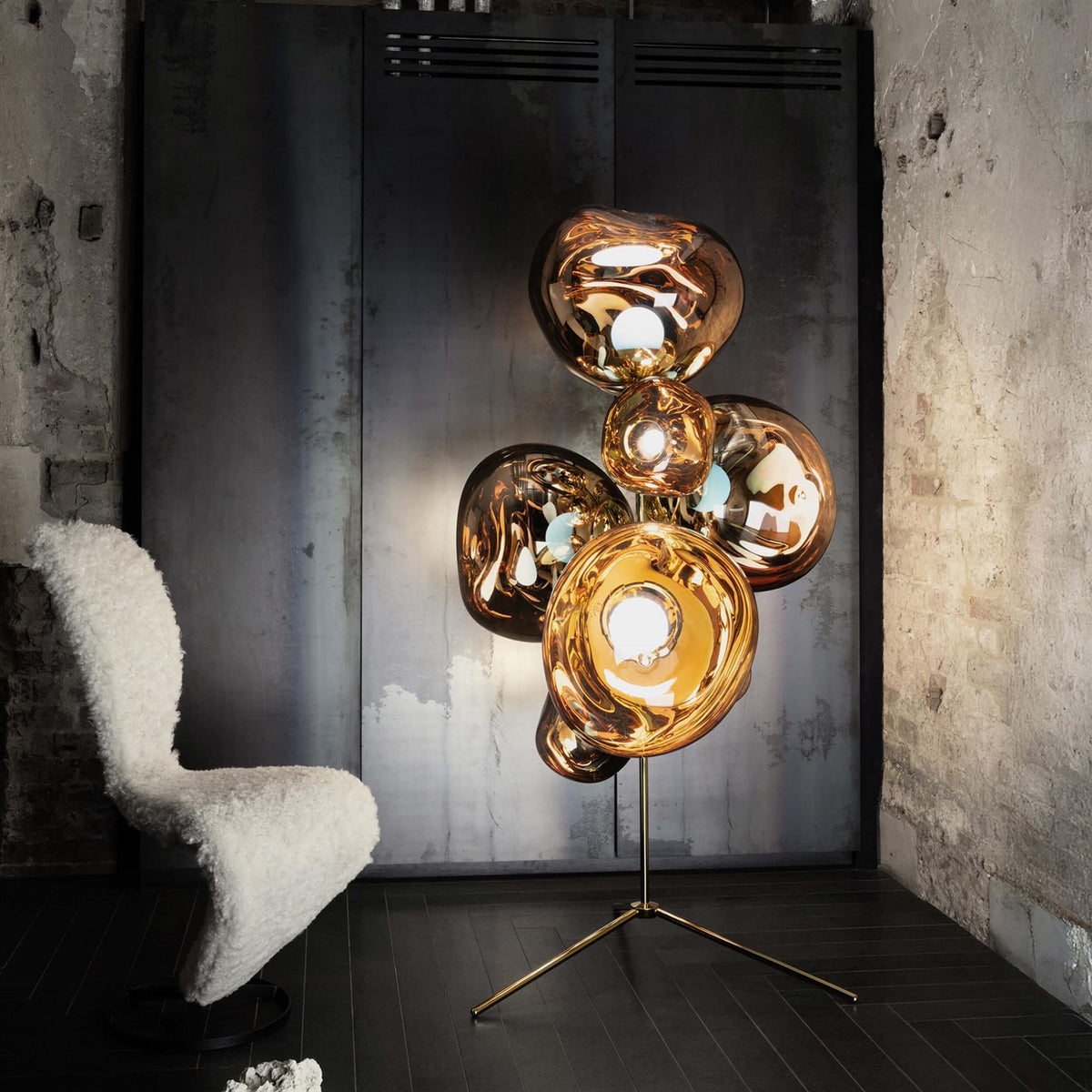 Tom Dixon Melt LED Floor Chandelier