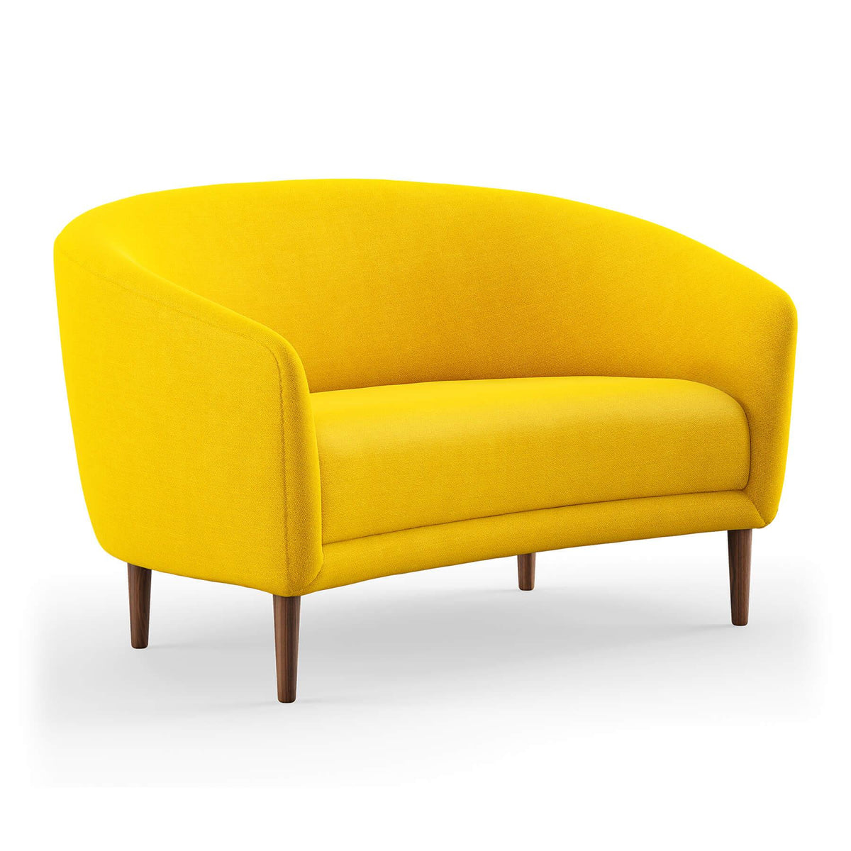Finn Juhl The Little Mother 2 Seater Sofa in Walnut