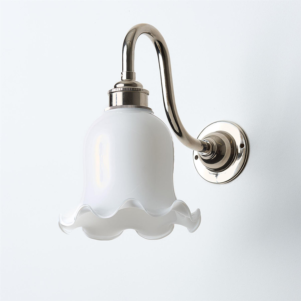 Old School Electric Tulip Wall Light : Swan Arm