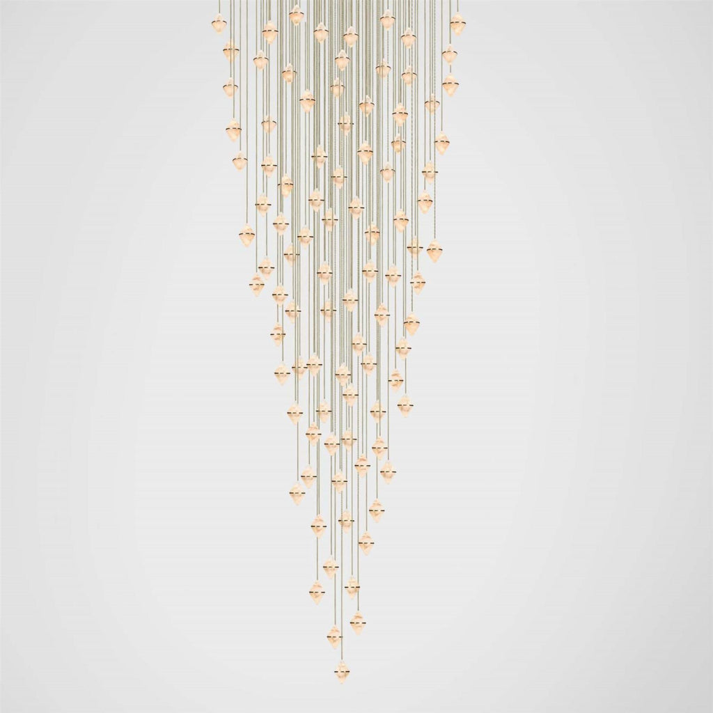 Marc Wood Gem Conical Cluster Pendant Light