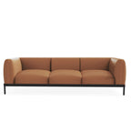 Kartell Asia Leather 3 Seater Sofa