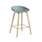 HAY About a Stool 32 Felt Gliders Breakfast Bar Stool