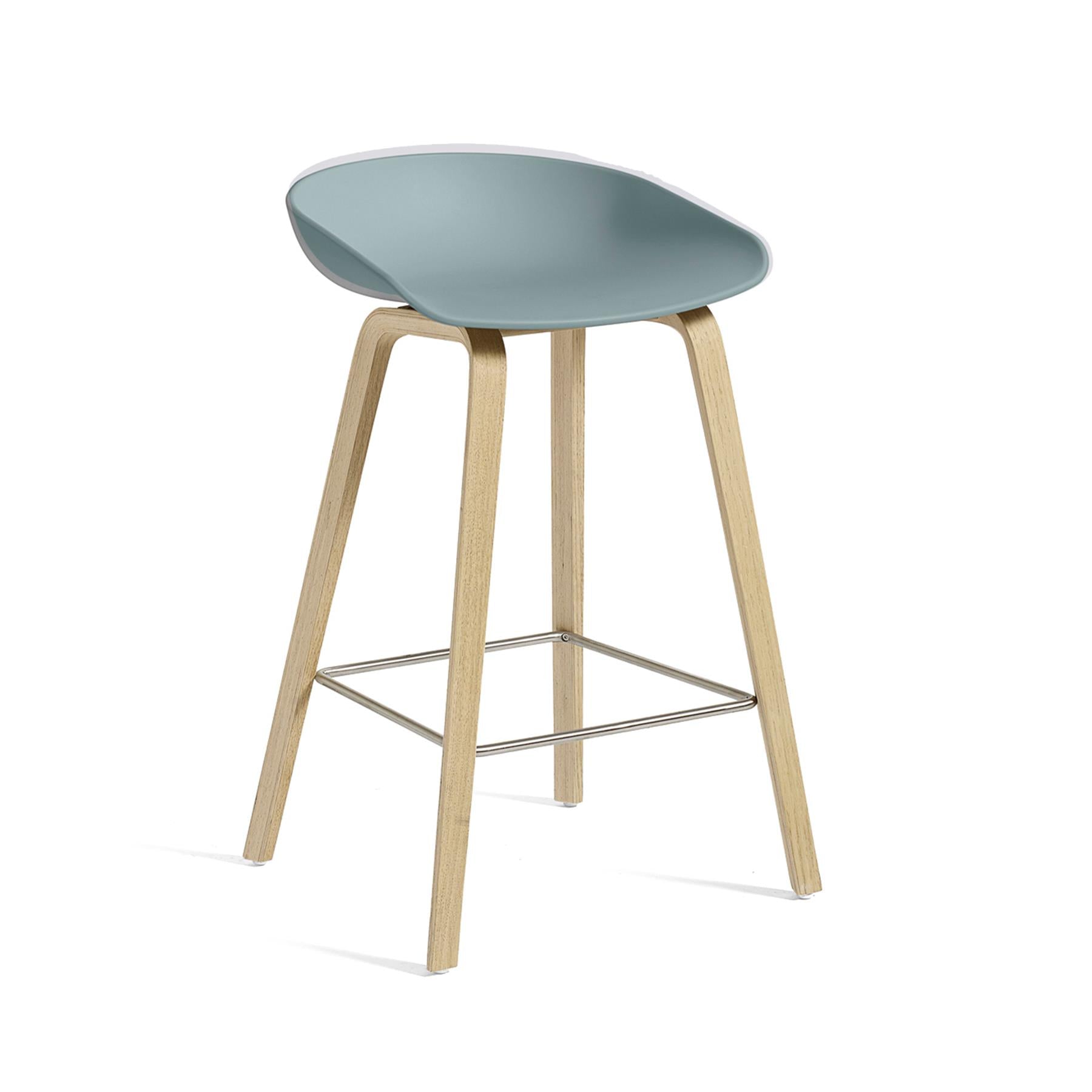 HAY About a Stool 32 Felt Gliders Breakfast Bar Stool