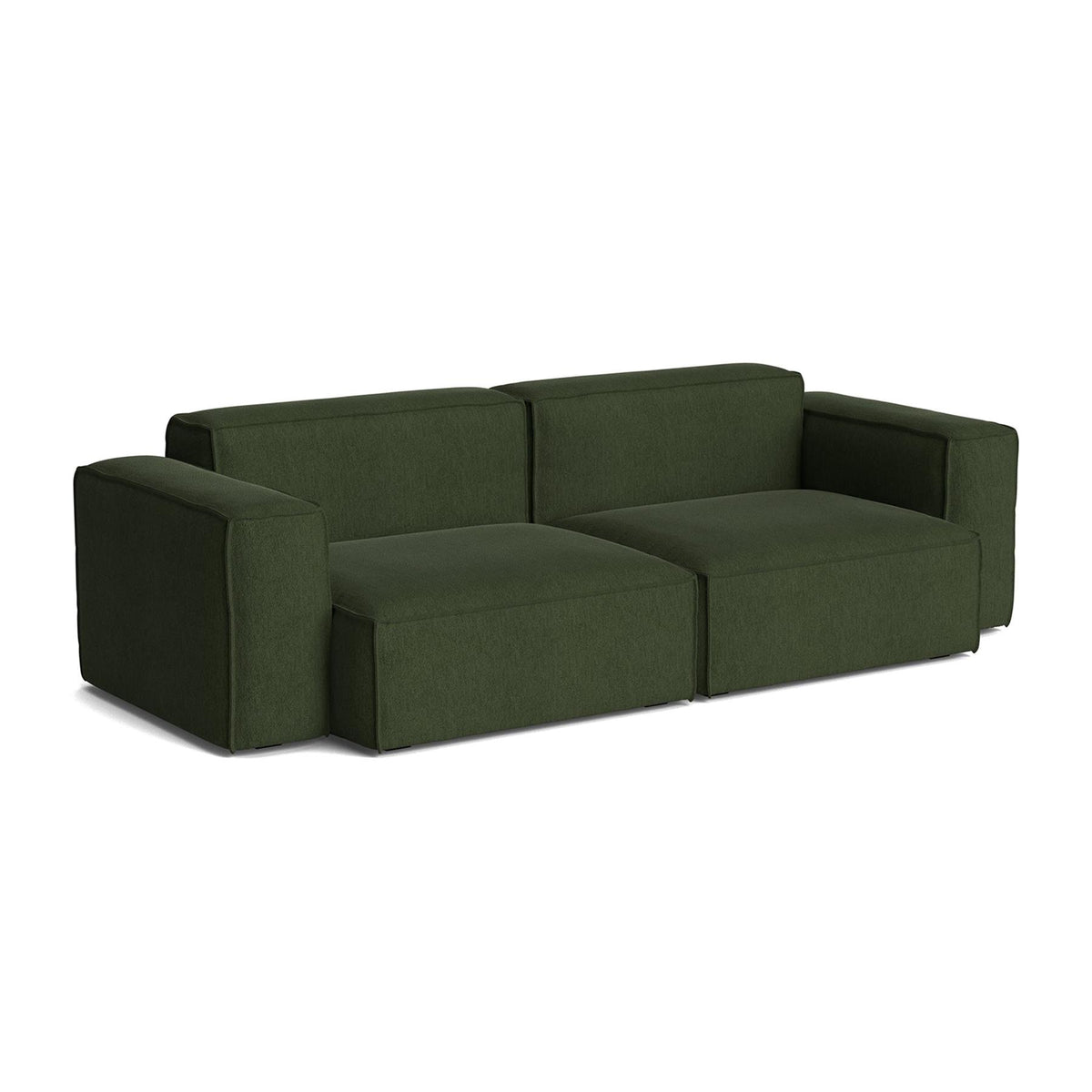 HAY Mags Soft 2+ Seater Sofa Low Armrest with Removable Cover Combination 1