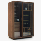Riva 1920 Cambus Wine Cabinet Glass Doors