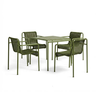 HAY Palissade Cord Garden Dining Set - Small - Curated by Holloways of Ludlow