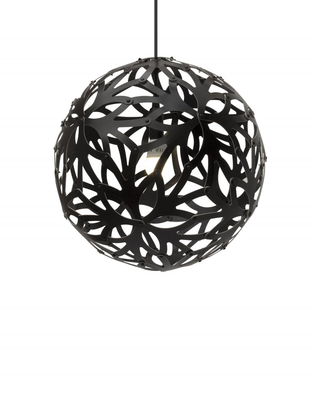 David Trubridge Floral Pendant Light Coloured - 2 Sides