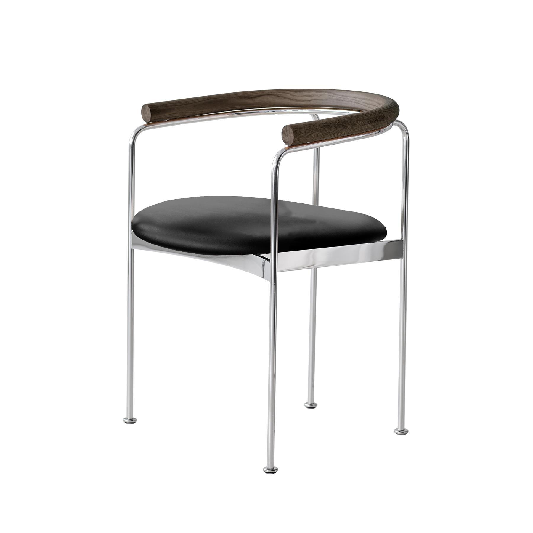 DK3 Baia Chair with Wooden Back