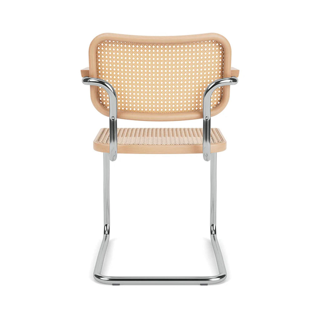 Knoll Cesca Dining Armchair Cane Seat & Back