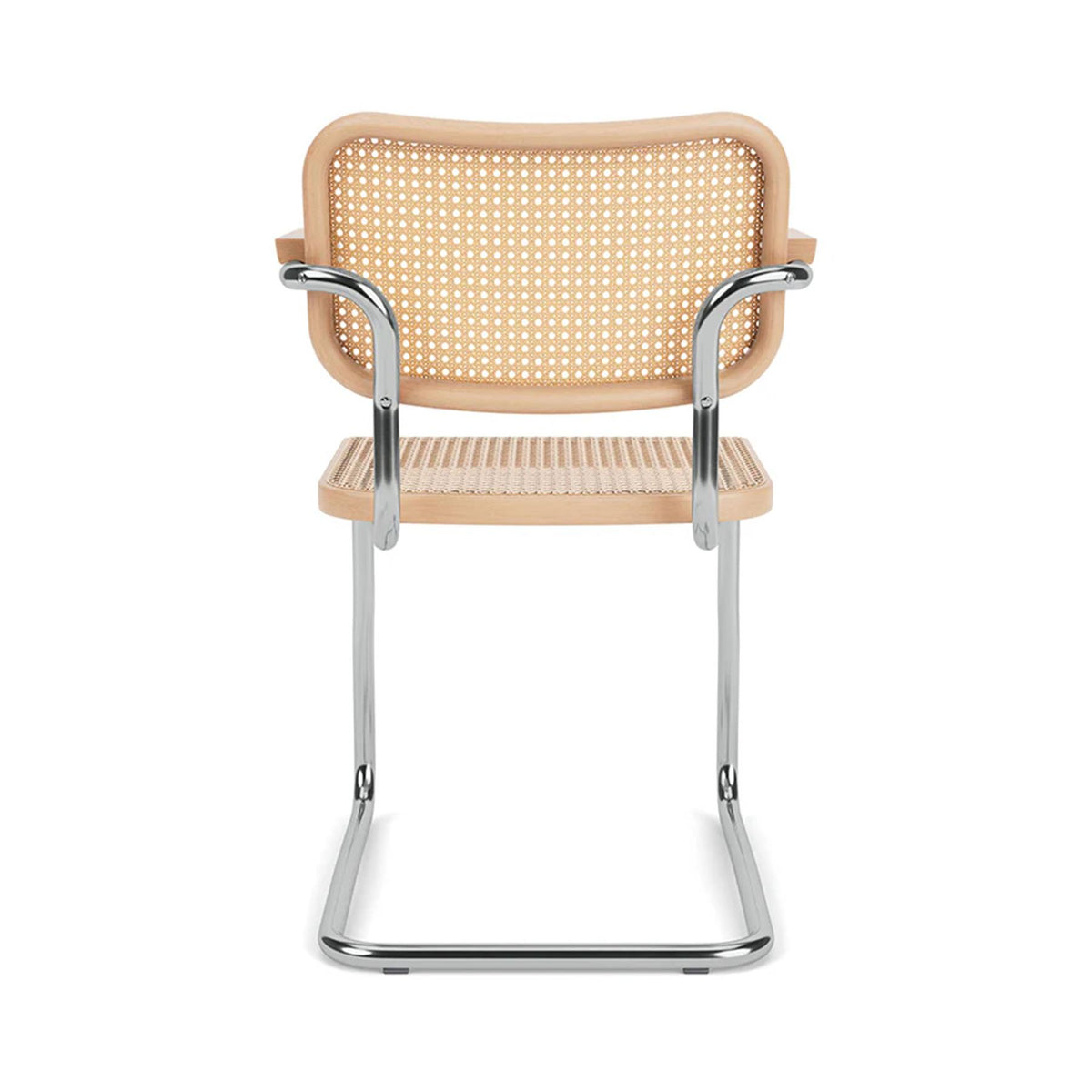 Knoll Cesca Dining Armchair Cane Seat & Back