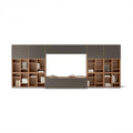 Treku Lauki TV Cabinet - Walnut & Graphite