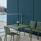 HAY Palissade Garden Dining Set - Chairs with Arms - Curated by Holloways of Ludlow
