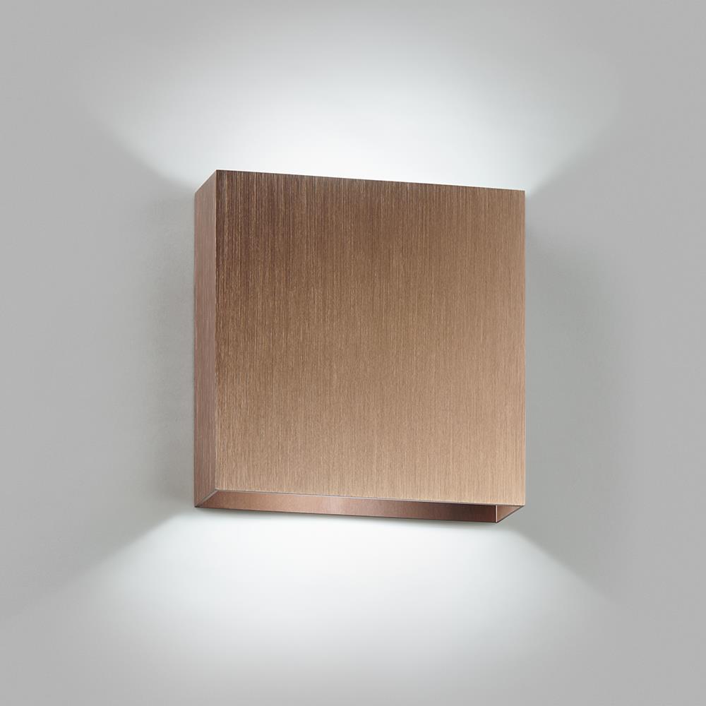Ex-Display Light Point Compact Up and Down Wall Light  - Medium, Rose Gold