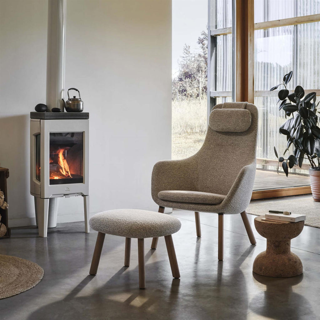Vitra Hal Lounge Chair with Loose Seat Cushion