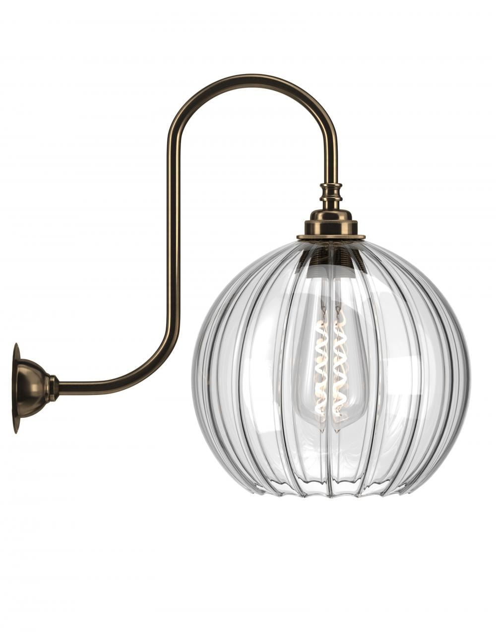 Fritz Fryer Hereford Swan Neck Wall Light
