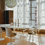Knoll Saarinen Tulip Dining Chair with Seat Pad