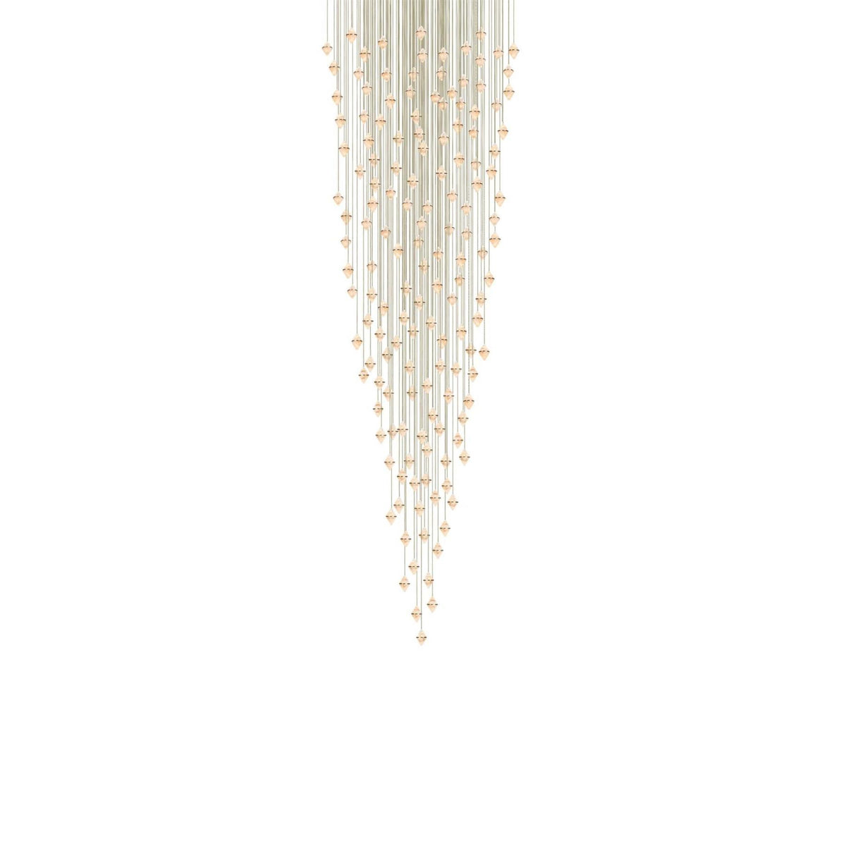 Marc Wood Gem Conical Cluster Pendant Light