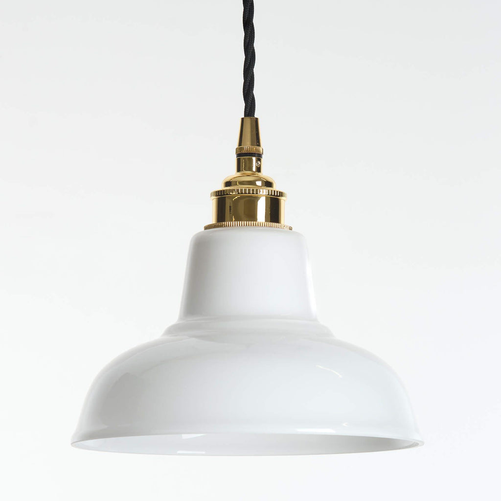 Old School Electric Factory Pendant Light