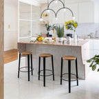 TIPTOE MI LOU Stool - Wooden Seat