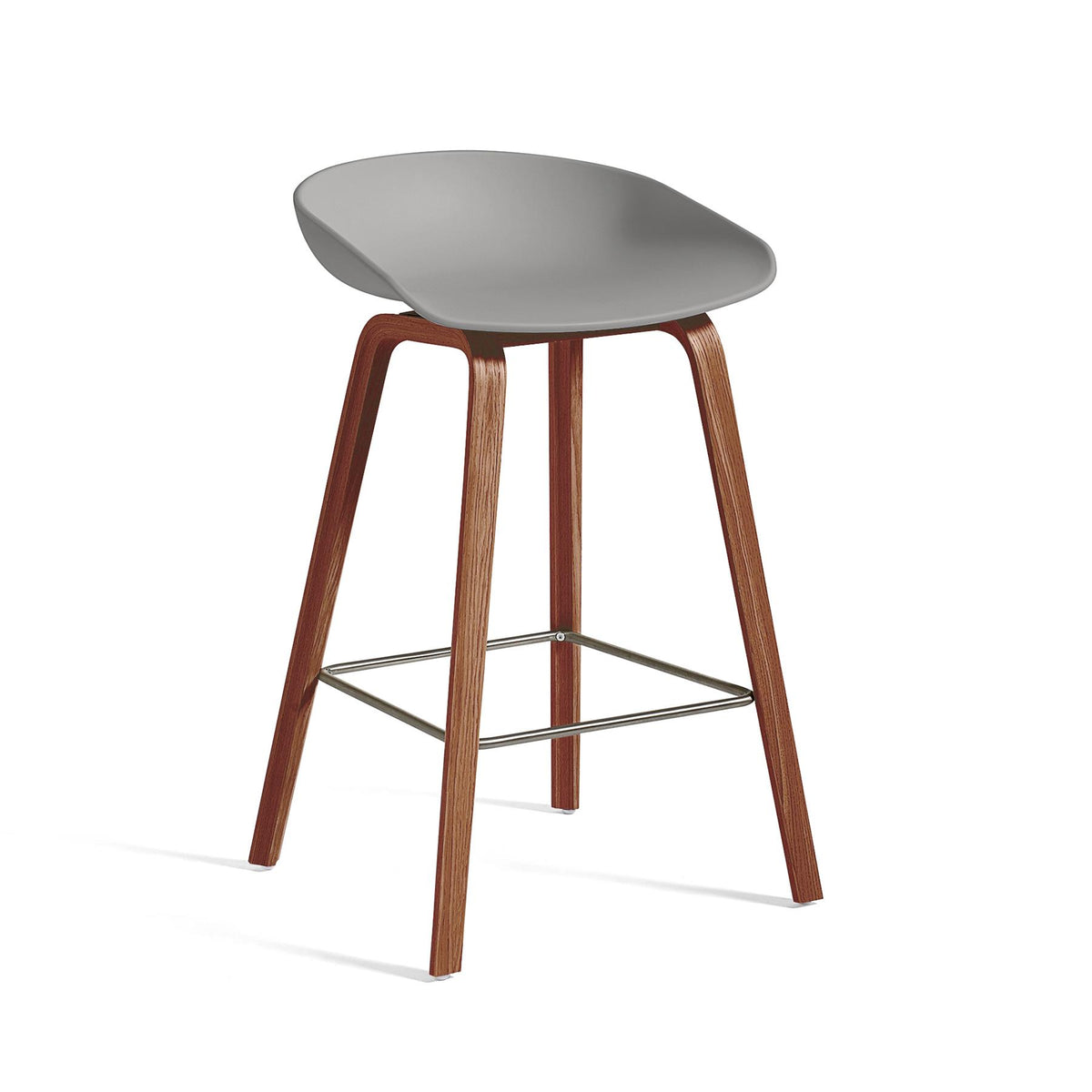 HAY About a Stool 32 Felt Gliders Breakfast Bar Stool