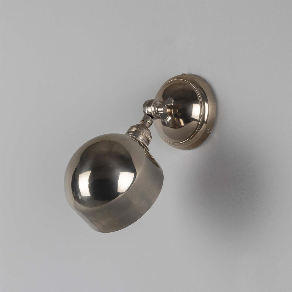 Mullan Lighting San Jose Adjustable Modern Brass Wall Light