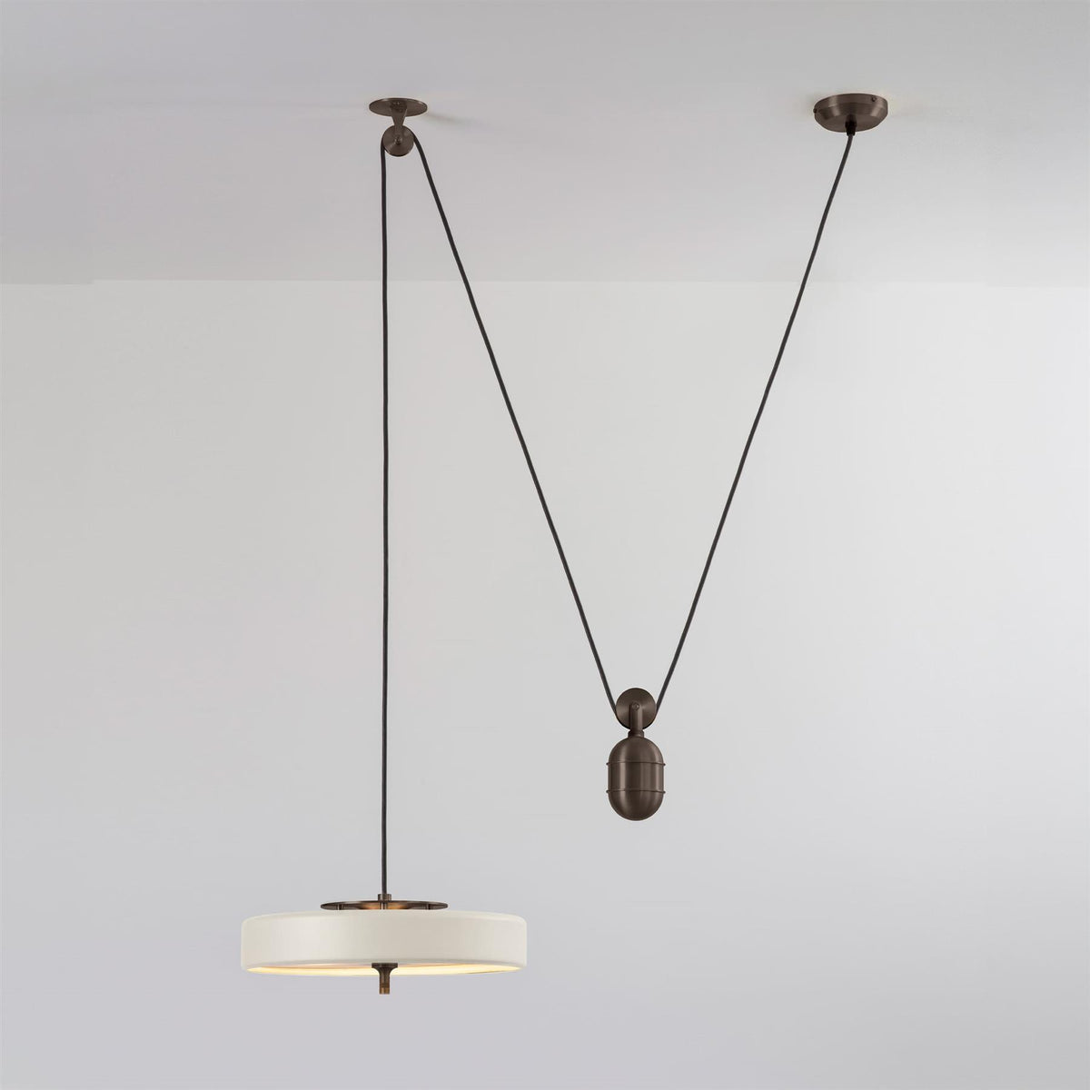 Bert Frank Revolve Rise And Fall Pendant Light