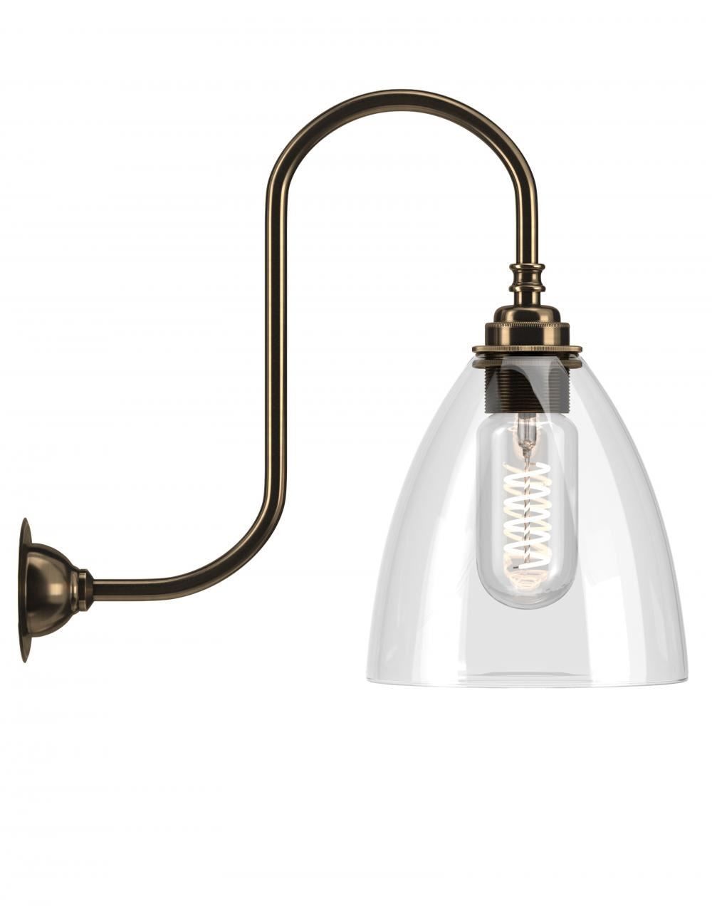 Fritz Fryer Ledbury Swan Neck Wall Light