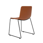 Fredericia Pato Sledge Chair, Fully Upholstered