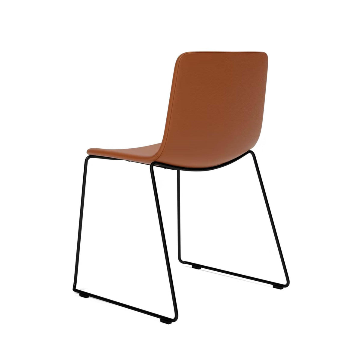 Fredericia Pato Sledge Chair, Fully Upholstered