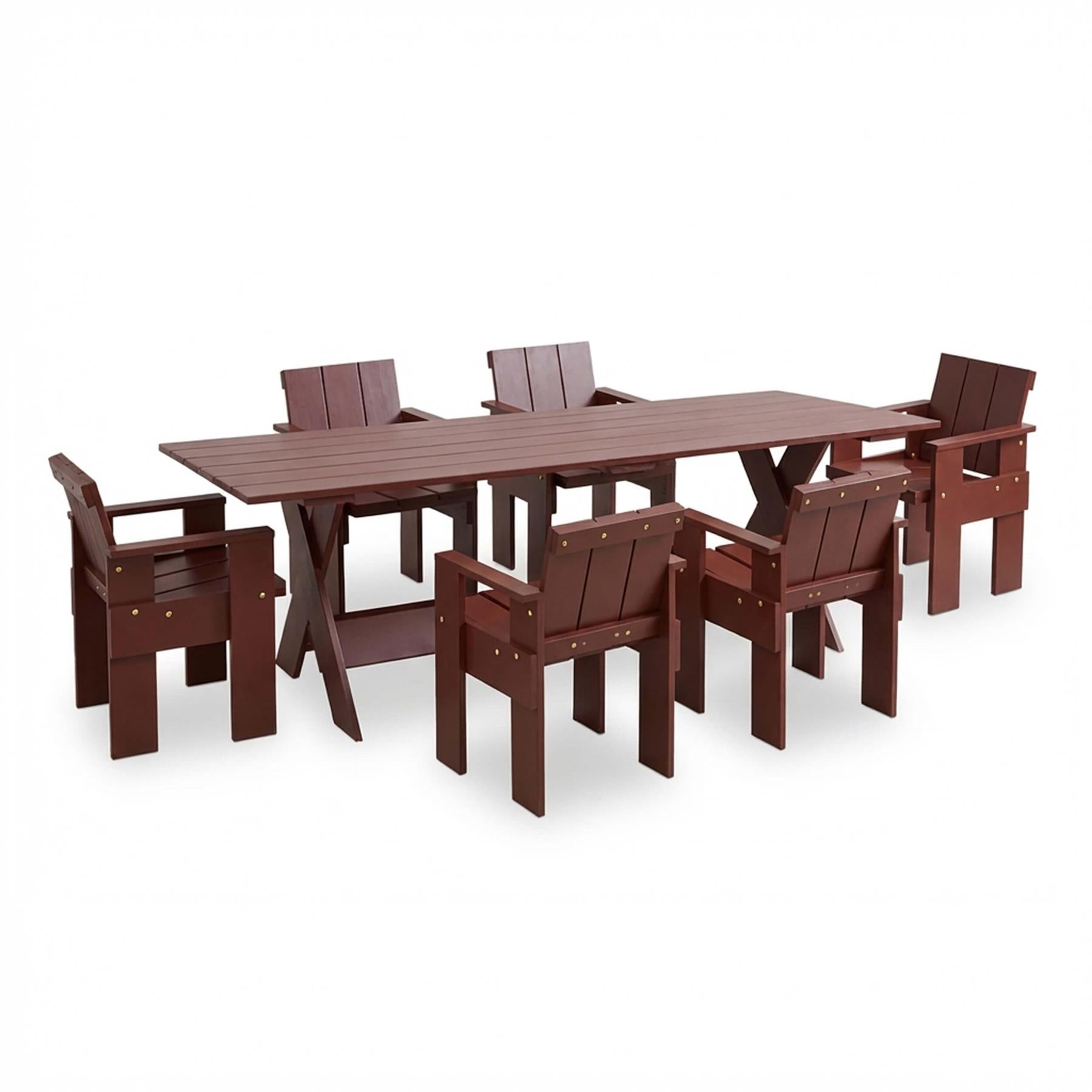 HAY Crate Garden Dining Set - Large - Curated by Holloways of Ludlow