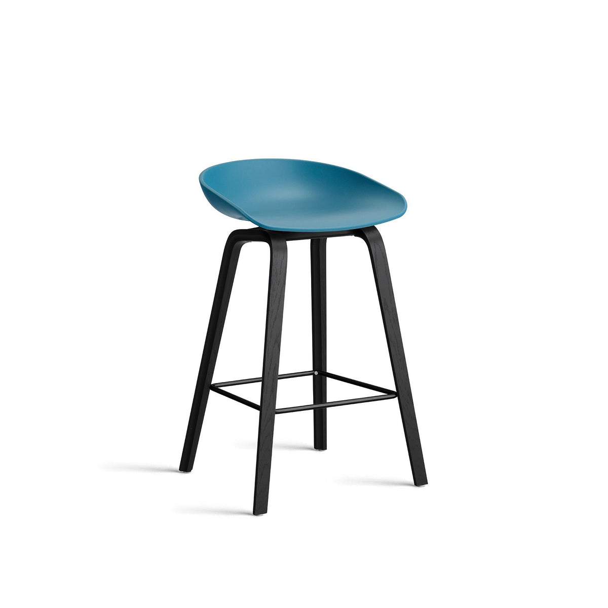 HAY About a Stool 32 Felt Gliders Breakfast Bar Stool