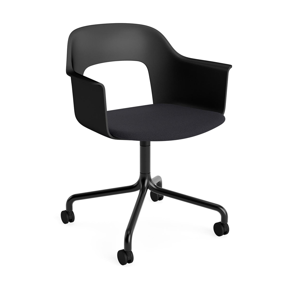 HAY Layout Armchair 263 with 4 Star Swivel Wheel Base