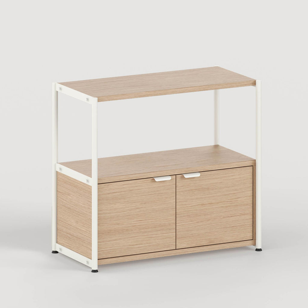 TIPTOE Unit Shelf Level 2 with Doors Shelf