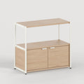 TIPTOE Unit Shelf Level 2 with Doors Shelf