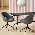HAY AAC 121 Chair, 4 Star Swivel Base Standard Glider, Upholstered