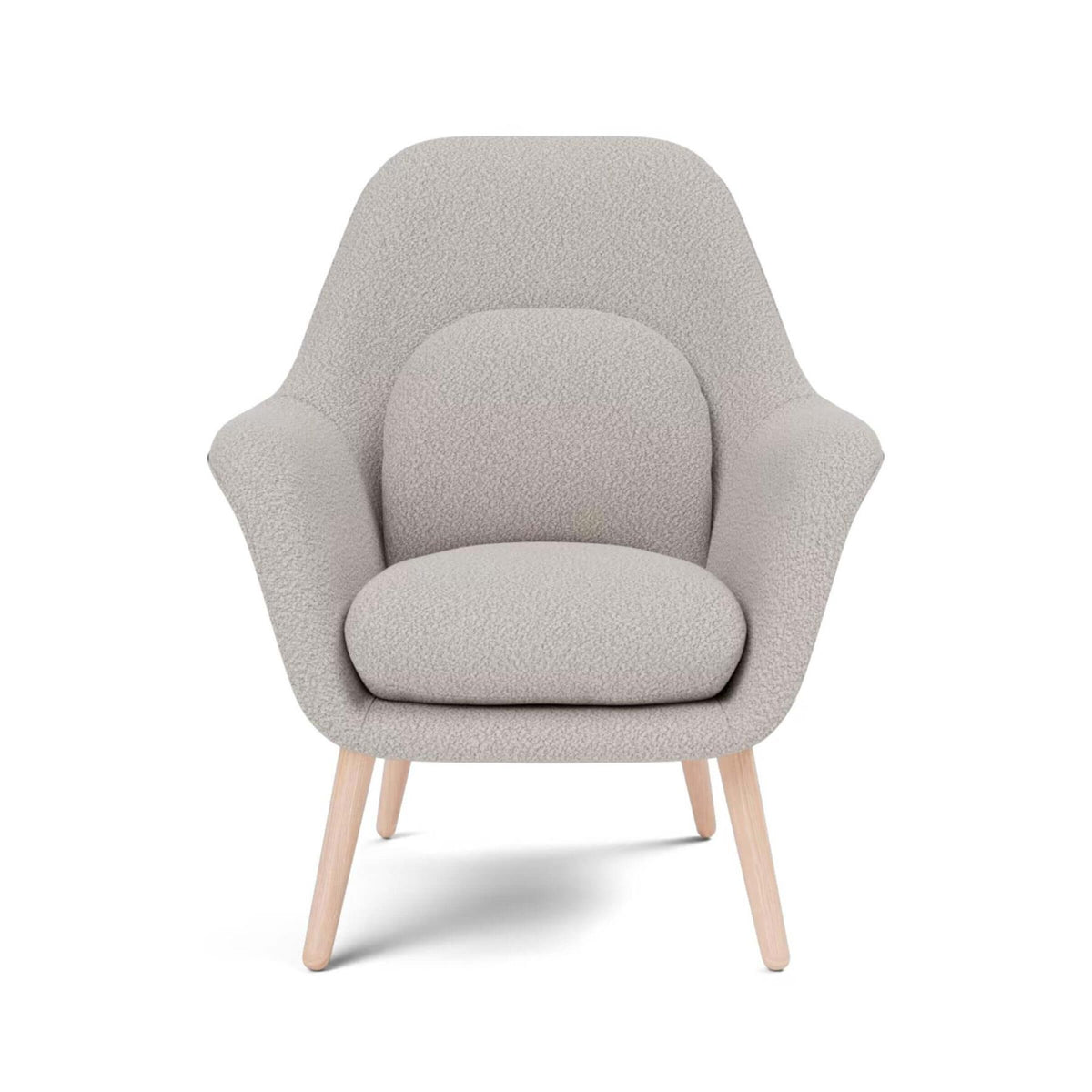 Fredericia Swoon Lounge Petit Wood Base Chair
