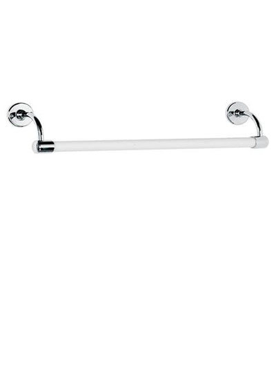 Lefroy Brooks LB4508 Classic Wide Bore Stove Enamelled Towel Bar, Extra Long