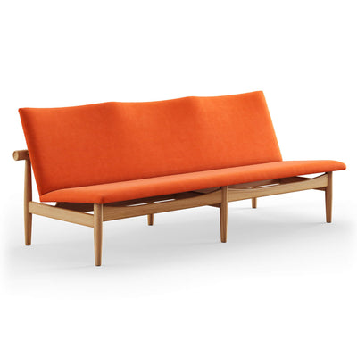 Finn Juhl The Japan 3 Seater Sofa in Dark Oiled Oak