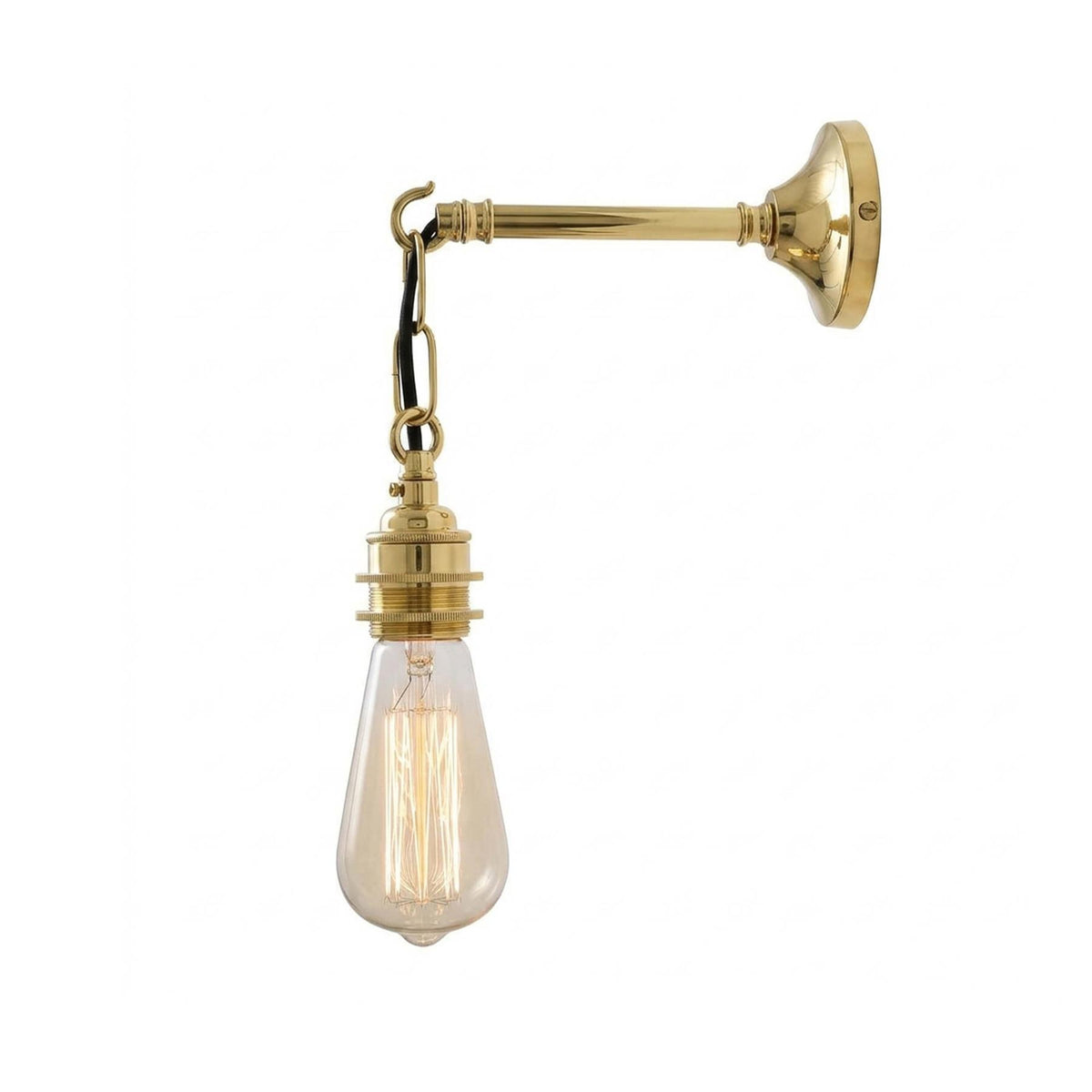 Mullan Lighting Prei Industrial Bare Bulb Wall Light