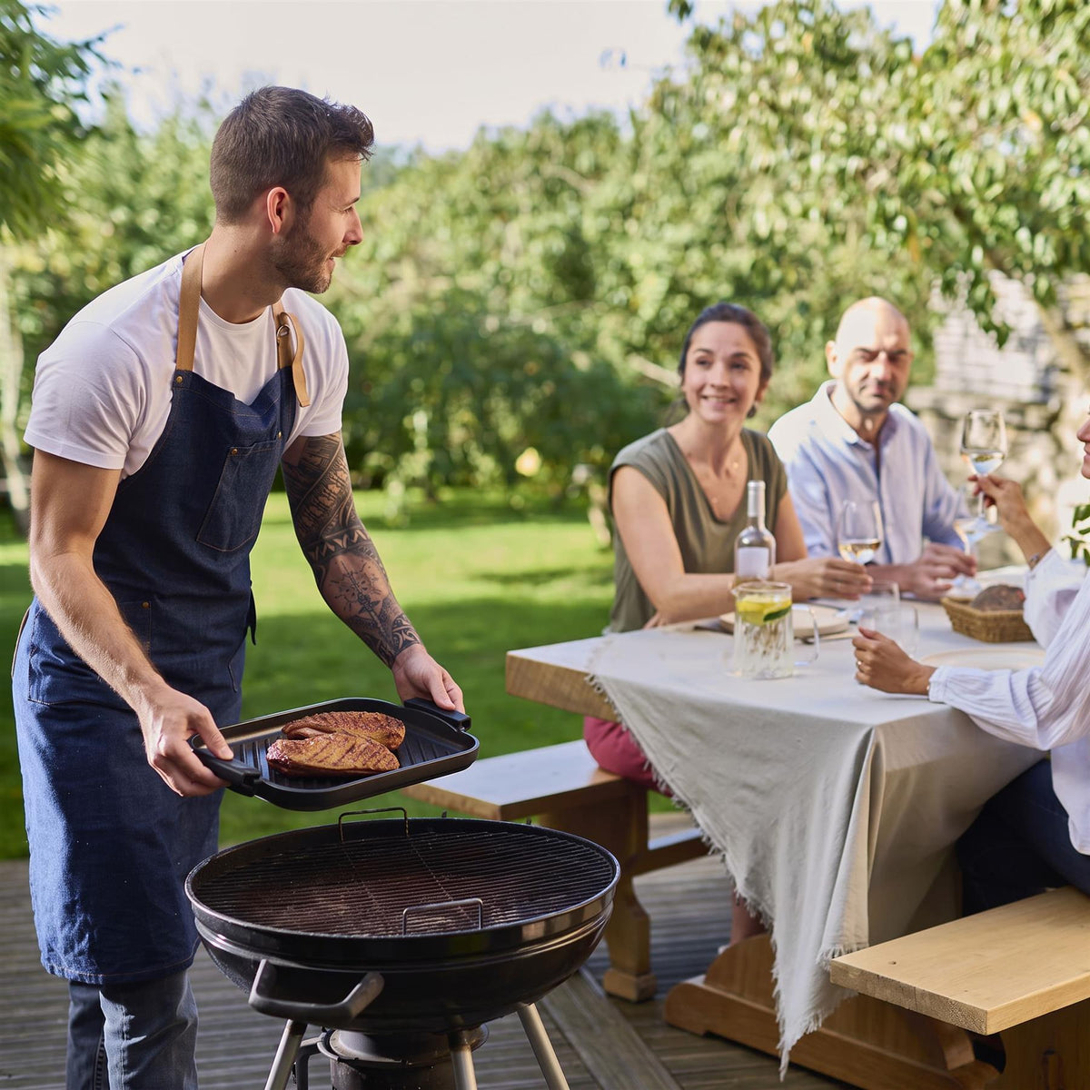 Peugeot Grill to Table Rectangular Plancha