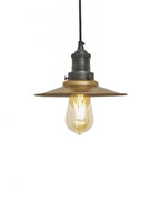 Industville Brooklyn Antique Flat Industrial Pendant Light