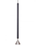 Ex-Display (Wimbledon Store) Apollo pendant - Black ink & aluminium / 79cm