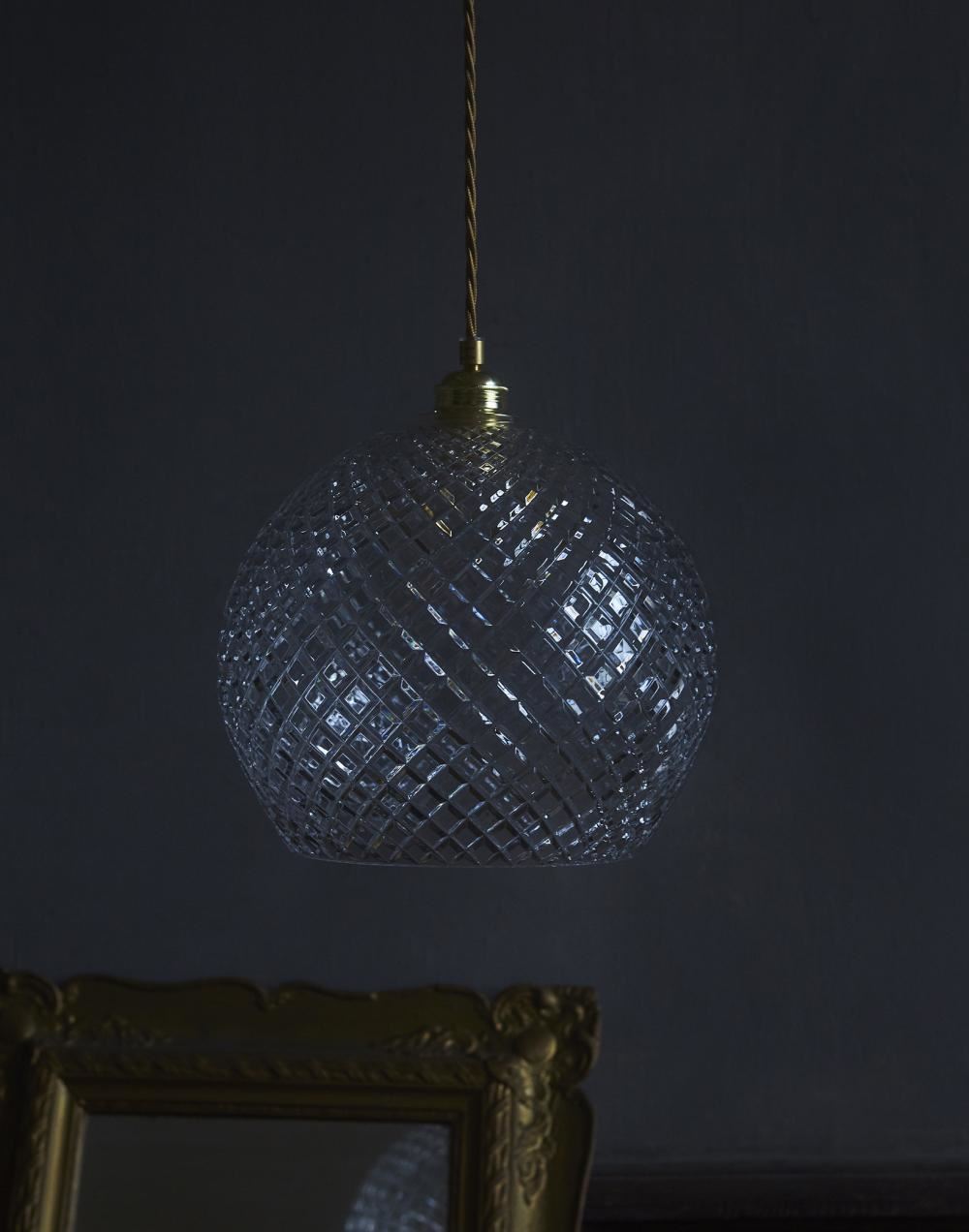 Ebb & Flow Rowan Pendant Light In Crystal