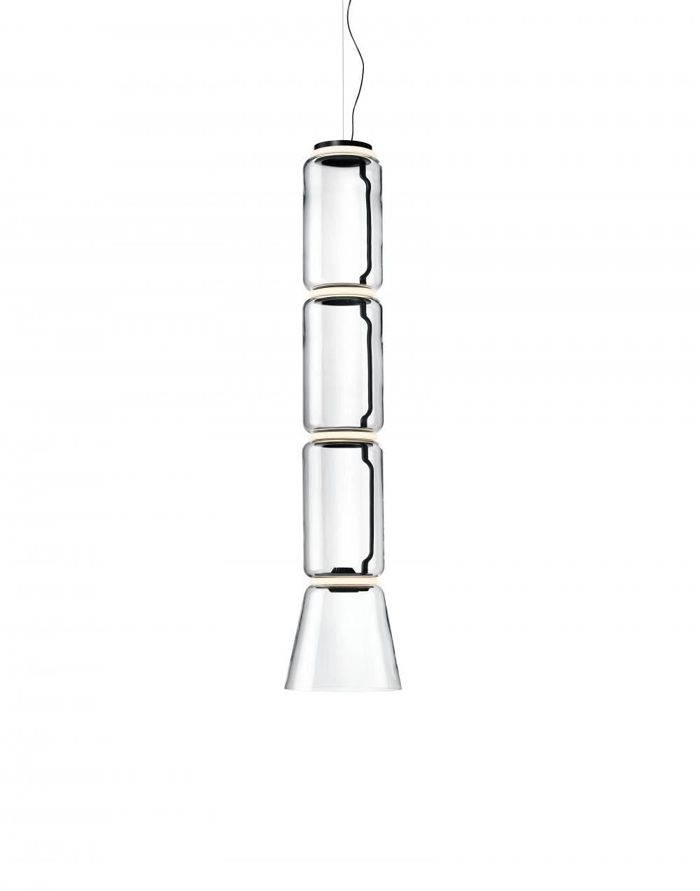 Flos Noctambule Pendant Light - Low Cylinder & Cone