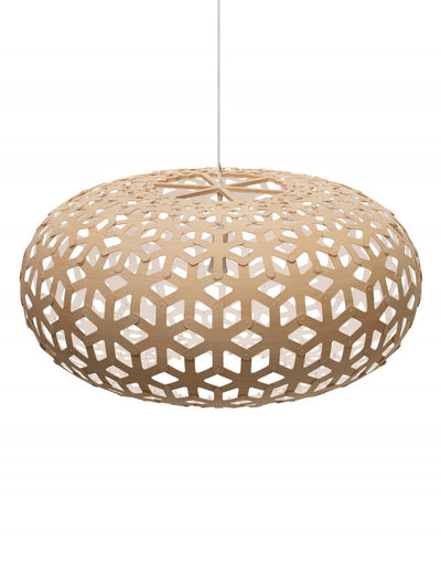 David Trubridge Snowflake Pendant Light Coloured - 1 Side