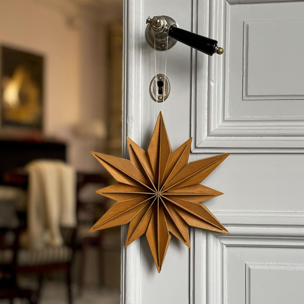 Lovi Wooden Decor Star Decoration