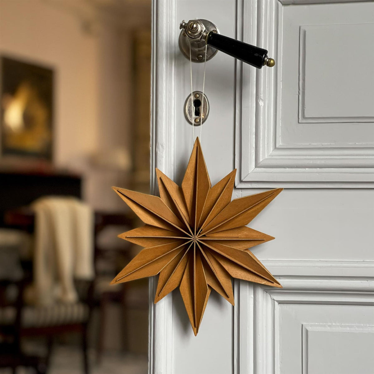 Lovi Wooden Decor Star Decoration