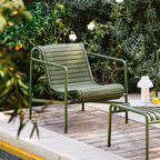 HAY Palissade Garden Lounge Chair Low Set Cushions